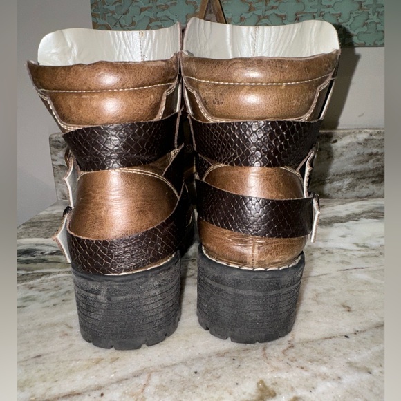 Aida Stenholm Sebas Dark Brown Boots 39 - Picture 9 of 13